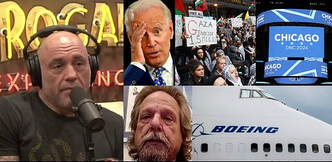 Activists VS Biden & Lawsuit Against Chicago, Boeing Whistleblower, Joe Rogan Calling Out War