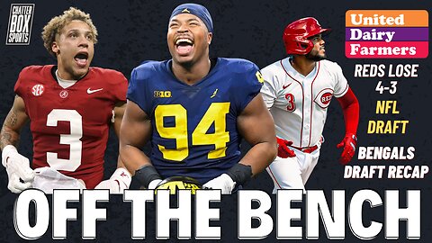 NFL Draft Re-cap. Cincinnati Bengals BIG Risk. Reds Lose series to Rangers | OTB Presented By UDF