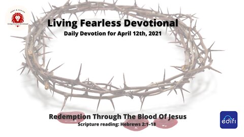 Redemption Through The Blood Of Jesus