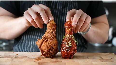 American fried chicken vs Korean fried chicken