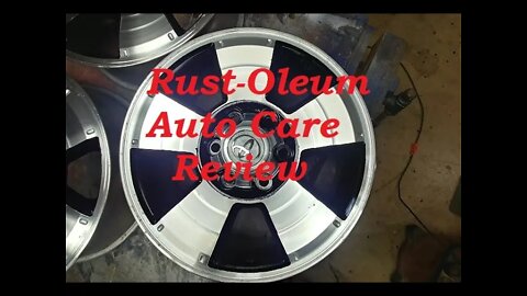 Rust-Oleum Auto Paint Review and Wheel Rim Repair