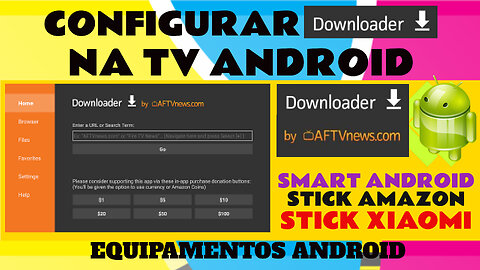 🔴📺 COMO BAIXAR APLICATIVOS ATRAVÉS DO DOWNLOADER AFTVnews l COMO CONFIGURAR🛑