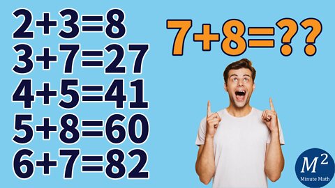 Think one step back to answer this number puzzle | Minute Math #puzzles