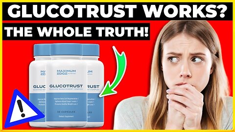 GLUCOTRUST REVIEWS - GLUCOTRUST BLOOD SUGAR (2023 HONEST WARNING!!)