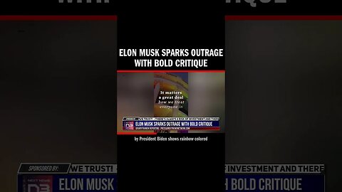 Elon Musk Sparks Outrage with Bold Critique