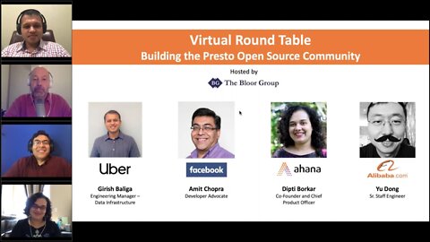 Virtual Round Table - Building the Presto Open Source Community