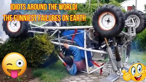 Idiots around the world! The funniest failures on Earth / Funny videos