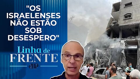 Faixa de Gaza enfrenta falta de energia elétrica no quinto dia de conflito | LINHA DE FRENTE