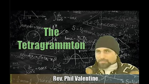 Rev. Phil Valentine | The Tetragrammton (13Dec00) Excerpt