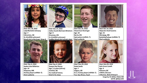 23 Canadian Children have Died Suddenly in the Past Month and No One Is Talking About It! 💉+👧👦=💀