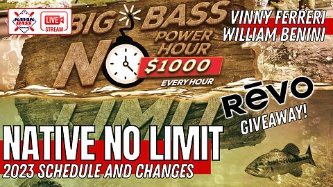 No Limit Big BASS Kayak Fishing Tournament Series Info