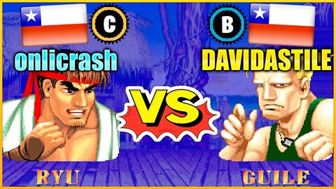 Street Fighter II': Champion Edition (onlicrash Vs. DAVIDASTILE) [Chile Vs. Chile]