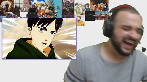 (REACT) EPISÓDIO PERDIDO DE ATTACK ON TITAN (AOT VR) - @LeiFrag