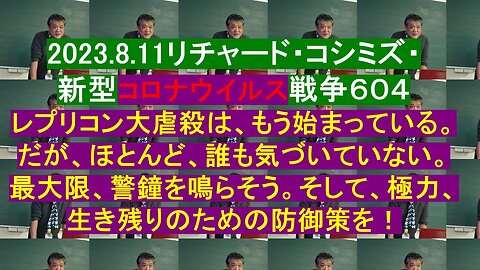 2023.8.11リチャード・コシミズ・ 新型コロナウイルス戦争６０４