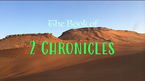 2 Chronicles 35 “Stay Humble, Broken and Desperate”