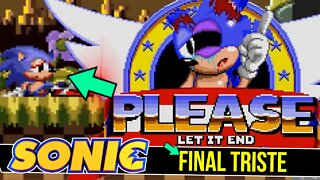 FINAL Triste do SONIC 1 do mega drive | SONIC Endless #shorts