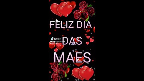 Feliz dia das mães