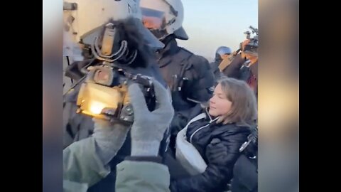 Watch: Greta Thunberg detained by police in Germany