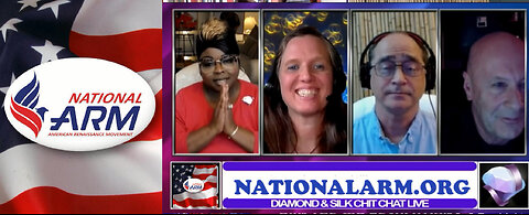 Dr. Ana Mihalcea, Dr Joe Sansone & David Meiswinkle, Esq. on the Diamond and Silk show