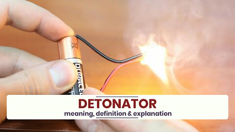 What is DETONATOR?