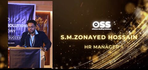 S.M. Zonayed Hossain - Head of Human Resources Department.