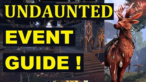 ESO Undaunted Celebration Event Guide! - (NEW Motifs!) Elder Scrolls Online