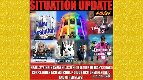 SITUATION UPDATE 4/2/24 - Covid-19/Jabs/Plan-Demics, Global Financial Crises,Cabal/Deep State Mafia.