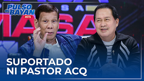 Desisyon ni FPRRD sa politika, suportado ni Pastor Apollo