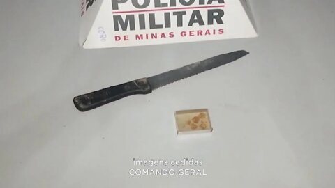 Preso com drogas após tentar fugir da Polícia Militar durante abordagem no Sta. Efigênia