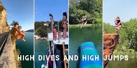 High Dives and High Jumps