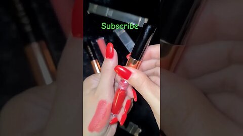 Thailand Lip Duo by Kathy Cosmetics #viral #makeup #shortvideo #lipstick #lipswatches