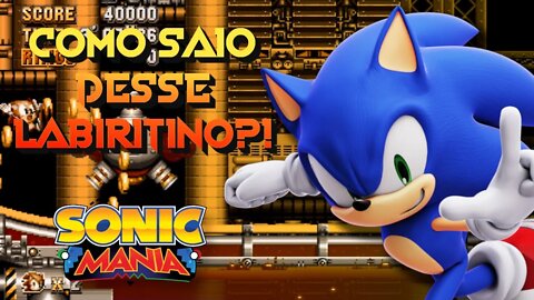 Afogamento e Confusão é o Que Resume Essa Fase! | Chemical Plants I - Sonic Mania