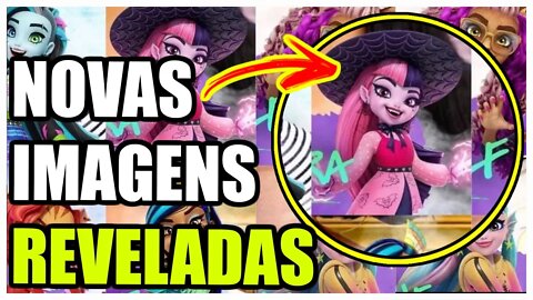 (BOMBA) IMAGENS EXCLUSIVAS DA NOVA SÉRIE ANIMADA DE MONSTER HIGH FORAM REVELADAS!