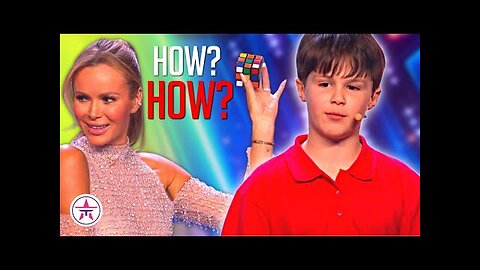 He's Just 9 YEARS OLD But Wait What This Kid Magician Does To Amanda Holden on Stage