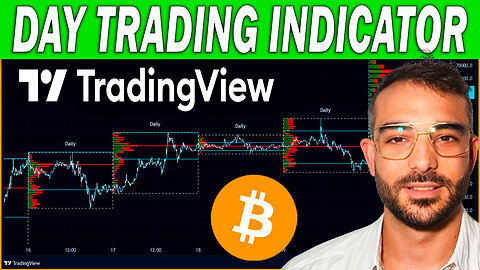 Crypto Day Trading Indicator (TradingView) - Market Sessions and Volume Profile - By Leviathan