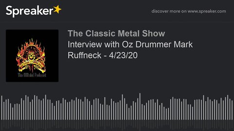 CMS HIGHLIGHT - Interview with Oz Drummer Mark Ruffneck - 4/23/20