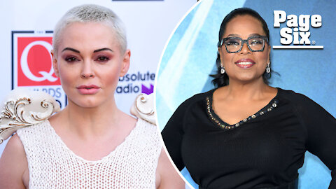 Rose McGowan calls Oprah fake