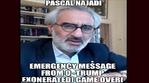 Pascal Najadi: URGENT MESSAGE from Q - GAME OVER! Sincerely, President John F. Kennedy ‘Q’, United States 🇺🇸 Republic #WWG1WGA 🤝 #SemperSupra ⚡️