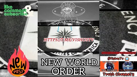 New World Order "Agenda 21" #VishusTv 📺