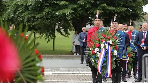 Polaganje vijenaca povodom obilježavanja Dana državnosti