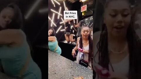 New York City: VIOLENCE, CHAOS, AND TWERKING INSIDE BEL FRIES RESTAURANT