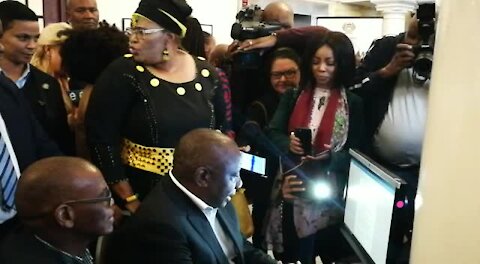 Ramaphosa registers as MP, attends first ANC caucus of 6th democratic Parliament (AGq)