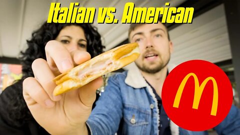 Italian vs. American MCDONALD's