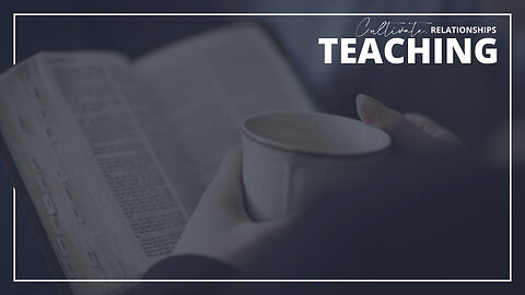 TEACHING | Revelation 19-22 | New Heaven New Earth | Cultivate Relationships