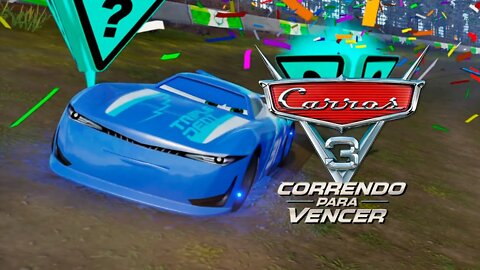 CARROS 3 CORRENDO PARA VENCER #14 - Jogando com o Cam Spinner! (Dublado em PT-BR)