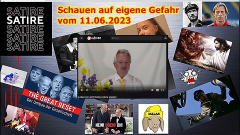 Die noch verbleibenden wenige Tage bitte mit (halbwegs) guter Satire überstehen und Jakob 11.06.2023