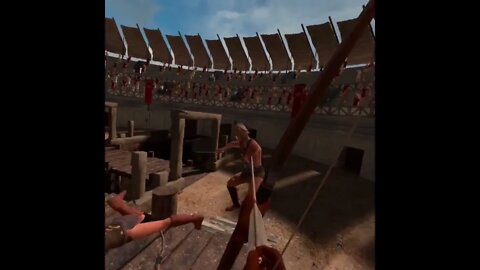 Gladius VR Gameplay: Count the Archer in the Bridge Arena (bow and arrow, bitches!)