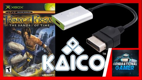 Prince of Persia Sands of Time (Xbox with Kaico Labs HDMI)