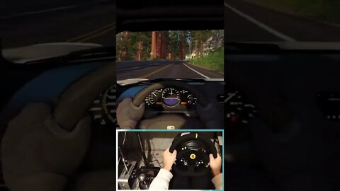 Forest drive in my Porsche Carrera GT in The Crew 2 #shorts