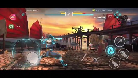 ME DEI MAL JOGANDO SHADOW FIGHT ARENA MODO RANQUEADO.